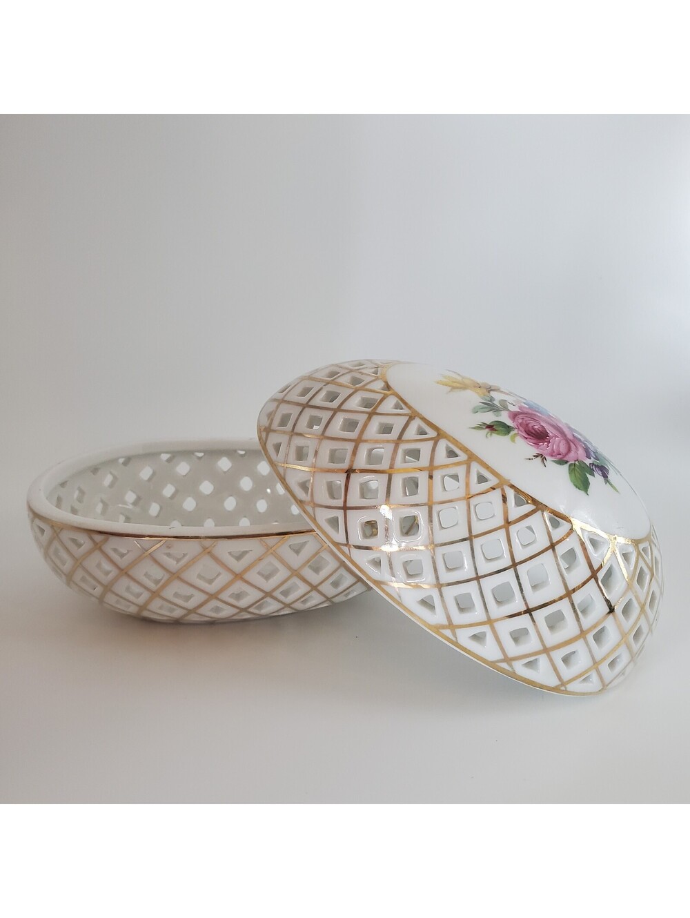 Vintage Porcelain Jewelry Candy